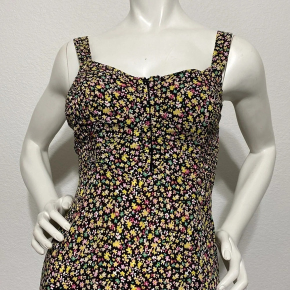 Zara Liberty Floral Print Dress Size S - Picture 3 of 7
